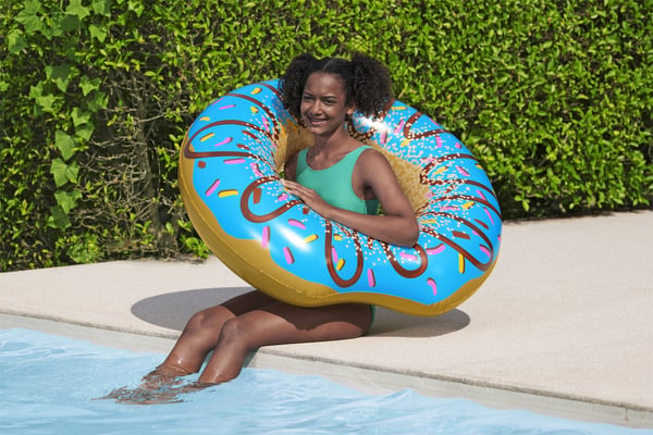 Bestway 36118 / 24 pool- och badmadrass Multifärg Mönstrad PVC Simring