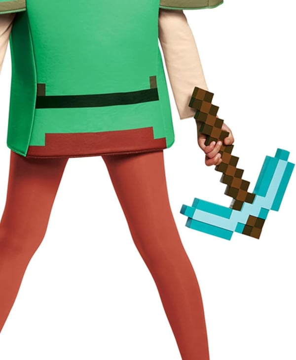 Disguise Minecraft Diamond Pickaxe Barn Ethvert køn
