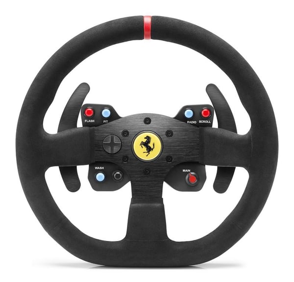 Thrustmaster T300 Ferrari Integral Racing Wheel Alcantara Edition Svart Ratt + Pedaler Analog / Digital PC, PlayStation 4, Playstation 3