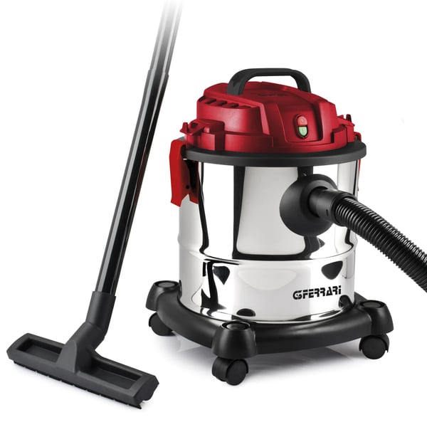 G3 Ferrari Fusto Red 20 L Tromle vakuum Tør&våd 1000 W Poseløs