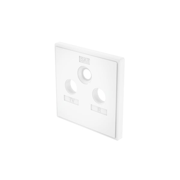 Hama 00205317 satellitantenntillbehör Vit Plast