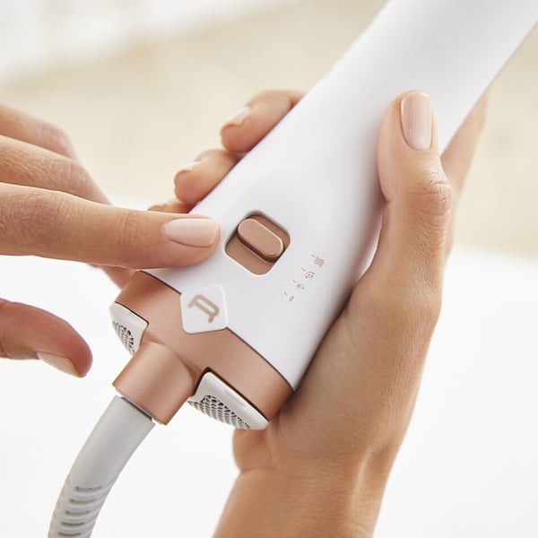 Rowenta Brush Activ Ultimate Care CF9720 Varmluftsbørste Varm Kobberfarve, Hvid 2 m