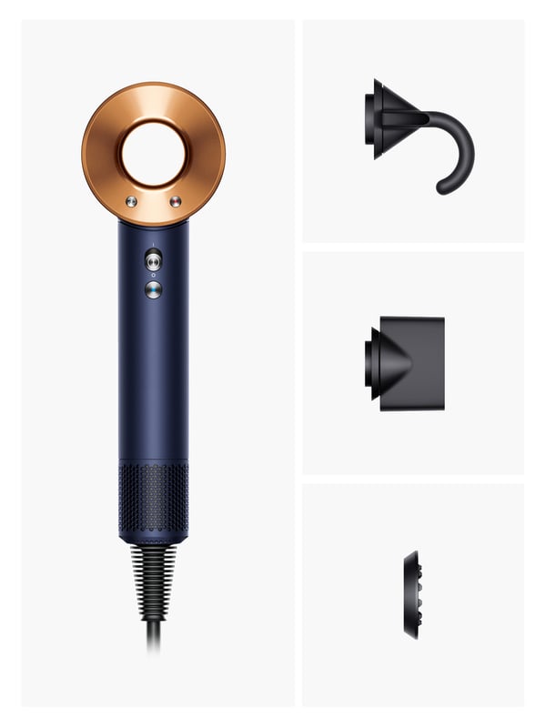 Dyson Supersonic hårfön 1600 W Blå, Koppar