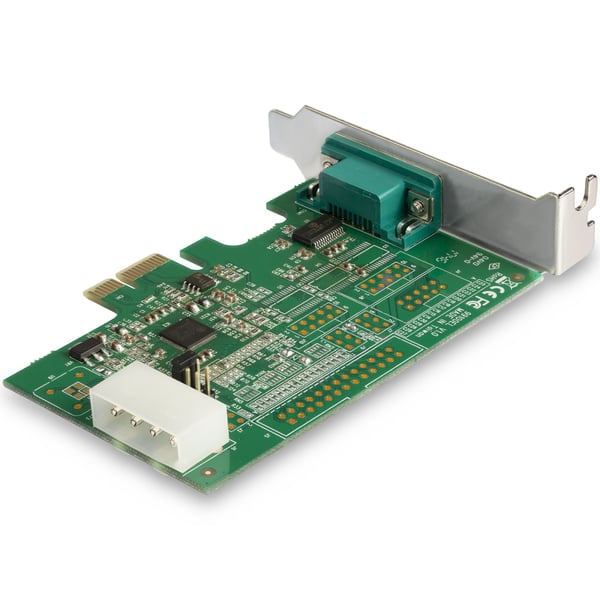 StarTech.com PCI Express RS232 seriell kortadapter med 4 portar - 16950 UART