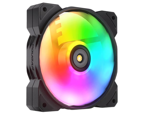COUGAR CGR-CF-MHP12HB3-RGB Computerkabinet Luftkøler 12 cm Sort, Hvid 3 stk