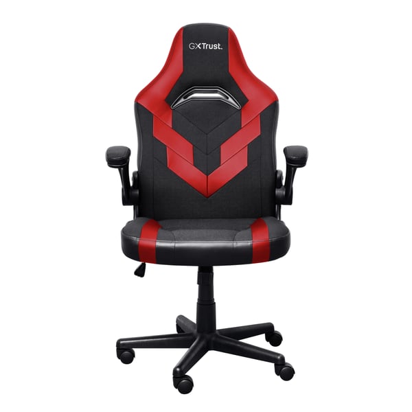 Trust GXT 703R RIYE Universal gamingstol Sort, Rød