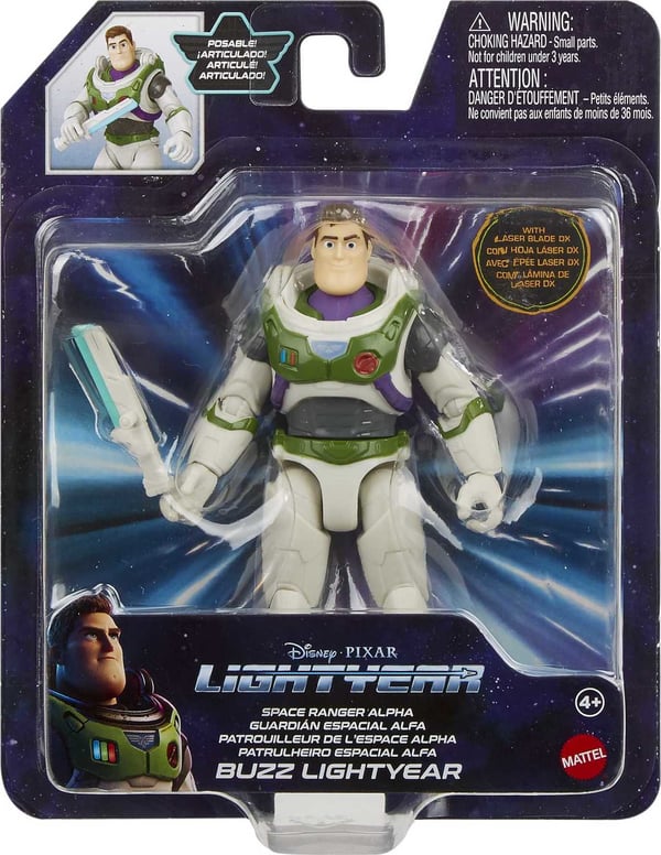 Lightyear Disney Pixar Space Ranger Alpha Buzz Figure