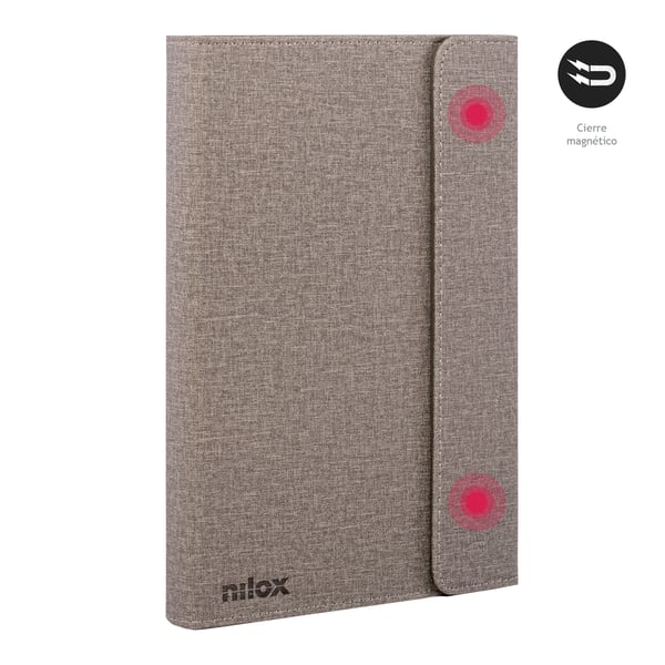 Nilox NXFB005 tablet etui 26,7 cm (10.5") Hylster Grå