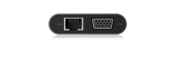 USB Type-C™ -kannettavan telakointiasema kymmenelle lisäportille (IB-DK4040-CPD)