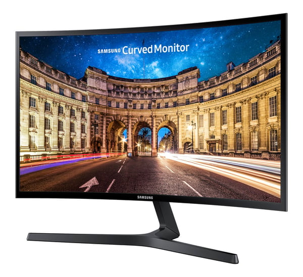 Samsung LC27F396FHU platta pc-skärmar 68,6 cm (27") 1920 x 1080 pixlar Full HD LED Svart
