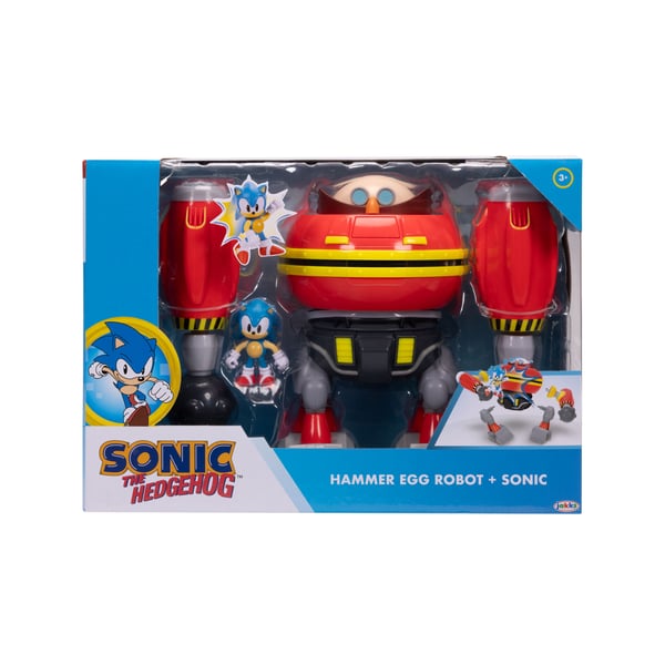 Hammer Egg Robot & Sonic Deluxe Playset