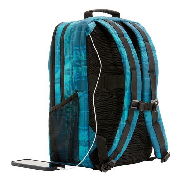 HP Campus XL Tartan Plaid -reppu