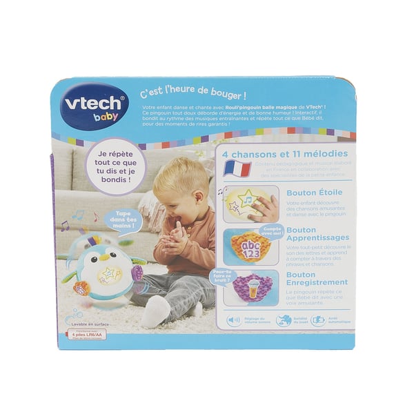 VTech Baby Rouli'Pingouin Balle Magique