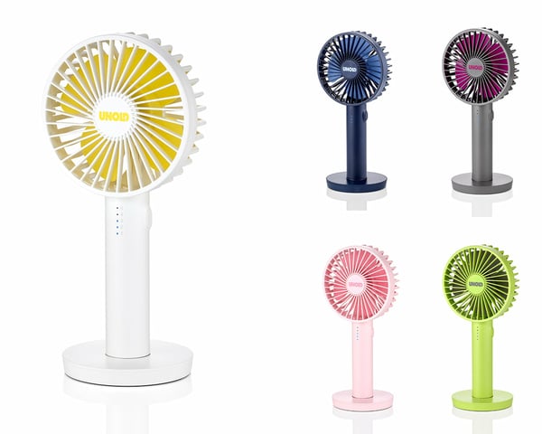 Unold Breezy II Hvid 10 cm Håndholdt ventilator