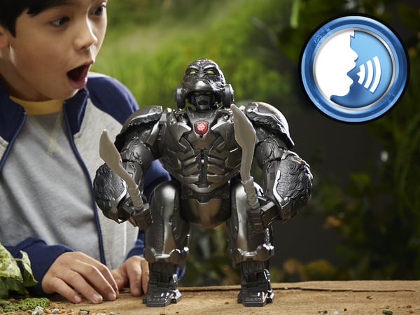 Transformers : Rise of the Beasts Command; Convert Animatronic Optimus Primal