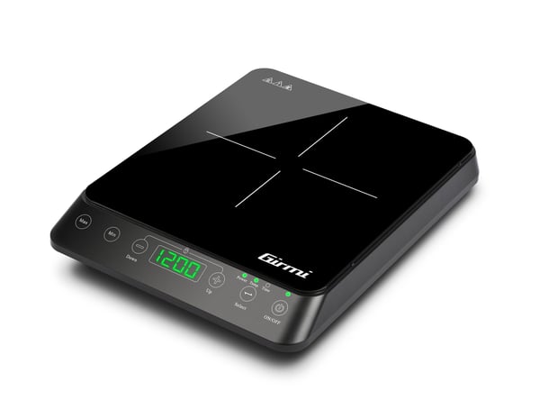 Girmi PI04 Svart Bänkdiskmaskin 27.5 cm Induktionshäll med zon 1 zone(s)