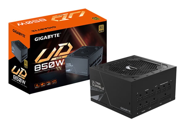 GIGABYTE UD850GM strömförsörjningsenheter 850 W 20+4 pin ATX ATX Svart