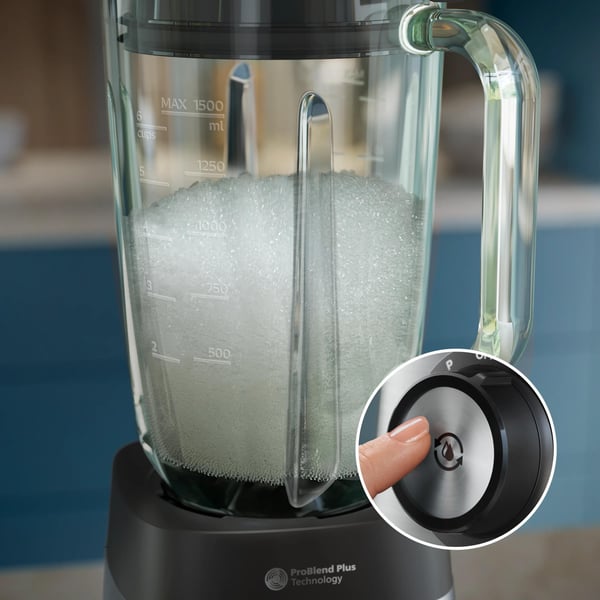 Philips 5000 series HR3031/00 tehosekoitin 2 L Pöydällä pidettävä tehosekoitin 1200 W Musta