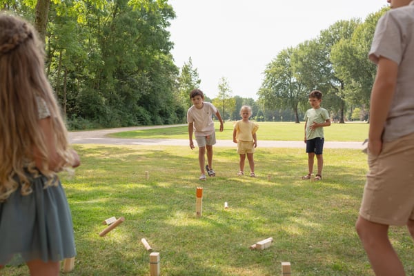 BS Toys GA486 heittopeli Kubb