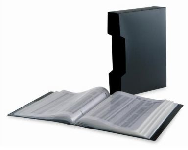 Fellowes 40321 kartoteksboks 100 ark Sort Polypropylen (PP)