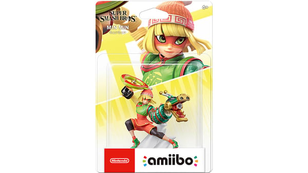 Nintendo amiibo Min Min Super Smash Bros. Interaktiv gamingfigur