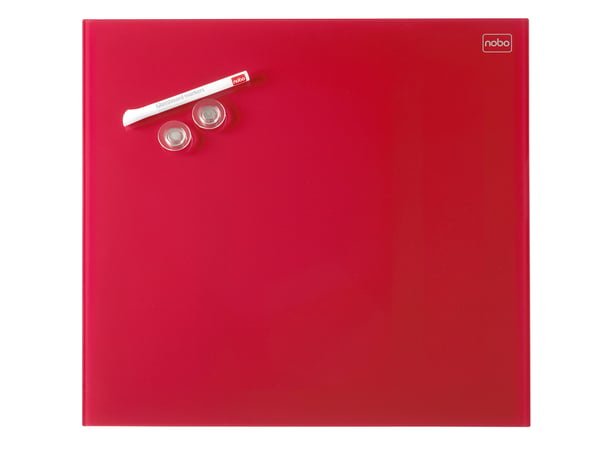 Nobo Whiteboard glastavle 450x450 mm (detail pakning)
