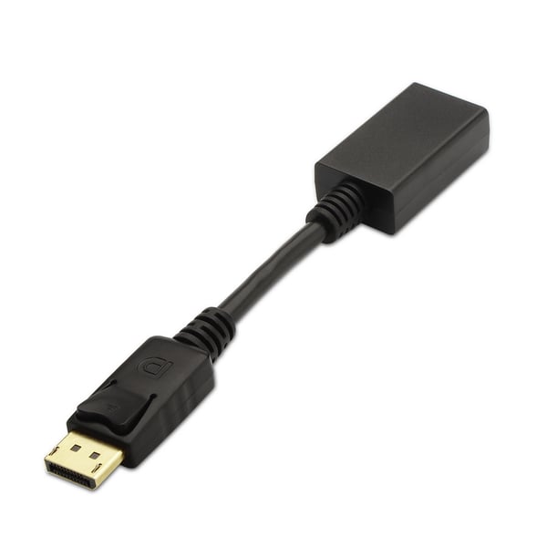 AISENS A125-0134 videokabel adapter 0,15 m DisplayPort HDMI Sort