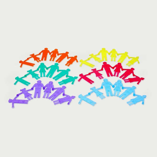 Tickit SiliShapes Linking People