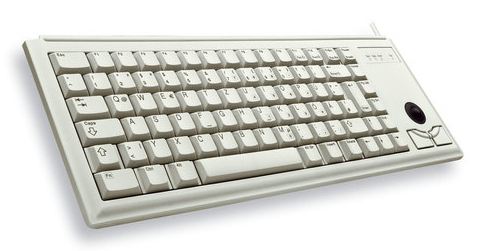 Cherry Compact-Keyboard G84-4400 - Tastatur - PS/2