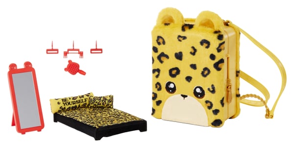Na! Na! Na! Surprise 3-in-1 Backpack Bedroom Series 2 Playset- Jennel Jaguar