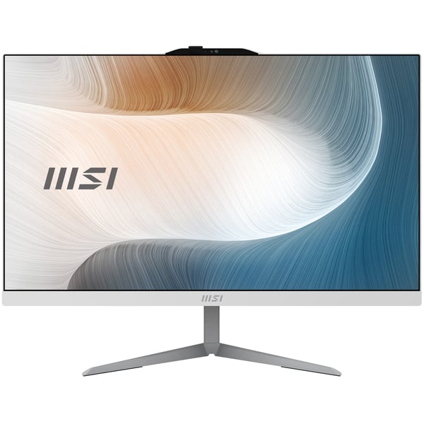 MSI Modern AM242 1M-2222EU Intel Core 3 100U 60,5 cm (23.8") 1920 x 1080 pixlar Allt-i-ett-dator 8 GB DDR5-SDRAM 512 GB SSD Windows 11 Pro Wi-Fi 6E (802.11ax) Svart