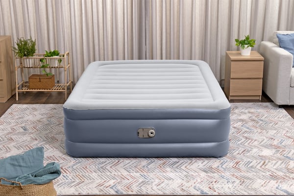 Bestway 6713I / 23 luftmadrass Dubbelmadrass Grå Unisex
