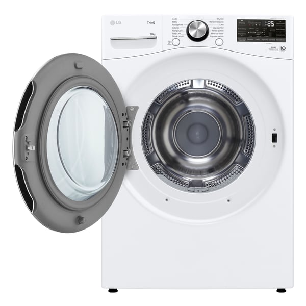 LG RH18U8AVCW tørretumbler Fritstående Front-læsning 18 kg Hvid