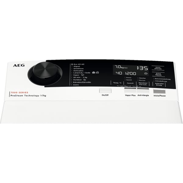 AEG Series 7000 LTA7E7231E vaskemaskine Top-indlæsning 7 kg 1151 rpm Hvid