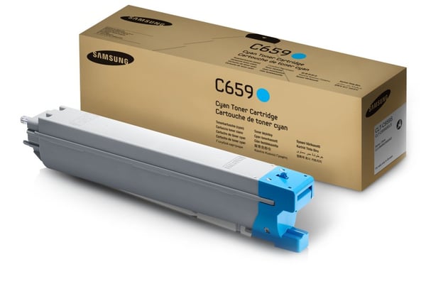 Samsung CLT-C659S tonerpatron 1 stk Original Blå
