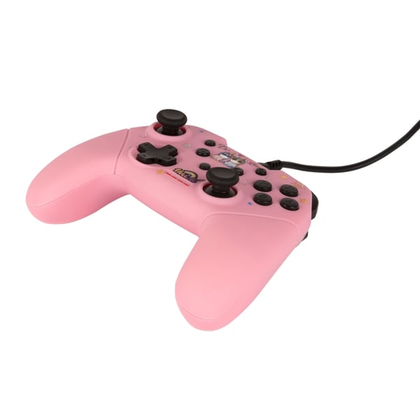 Konix KX UNIK SWITCH/PC PAD BE LOVE Lyserød USB Gamepad Analog/digital Nintendo Switch, PC