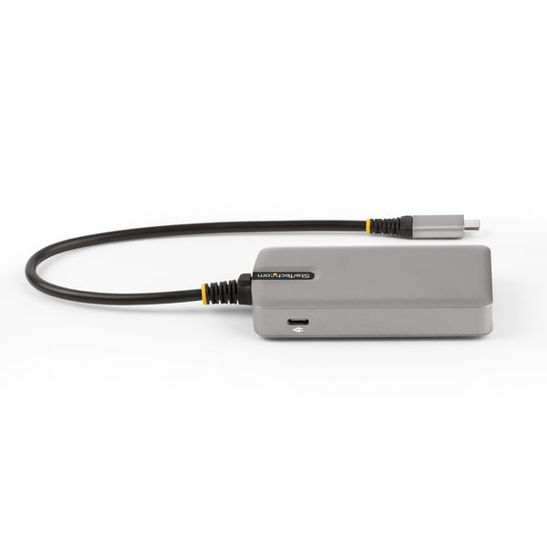 StarTech.com 4-Port USB-C Hubb med USB-C DP Alt Mode Videoutgång 4K 60Hz, 3x USB-A, 1x USB-C, 100W