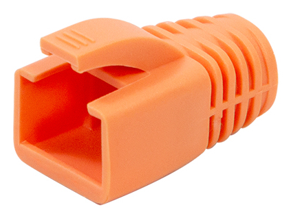LogiLink MP0078 kabelsamler RJ-45 Orange, Sølv