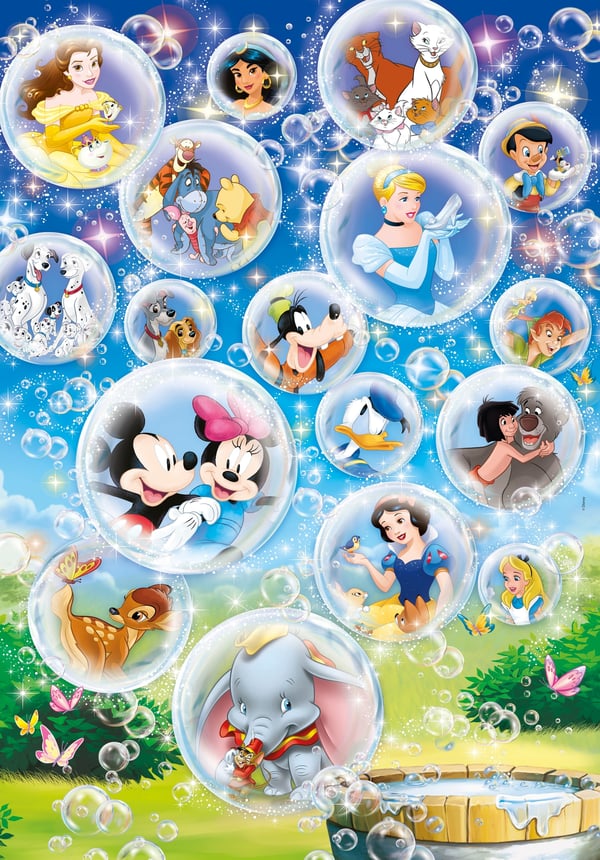 Clementoni Disney Classic Pussel 104 styck Tecknade serier