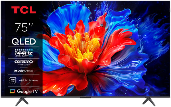 TCL P8K 75P8K TV-apparat 190,5 cm (75") 4K Ultra HD Smart-TV Wi-Fi Metallisk 350 cd/m² TCL P8K 75P8K TV-apparat 190,5 cm (75") 4K Ultra HD Smart-TV Wi-Fi Metallisk 350 cd/m²
