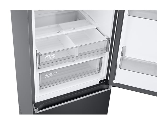 Samsung RB38C776CB1 Fritstående 390 L Grafit, Rustfrit stål