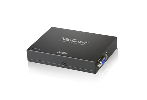 Aten CAT5 Video Extender + mono lyd til VS1204/08 Kun fjernenhed op til 300 M Aten CAT5 Video Extender + mono lyd til VS1204/08 Kun fjernenhed op til 300 M