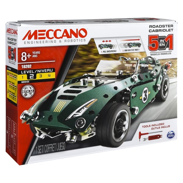 Meccano MEC 5M Set Pull Back Car CN GML