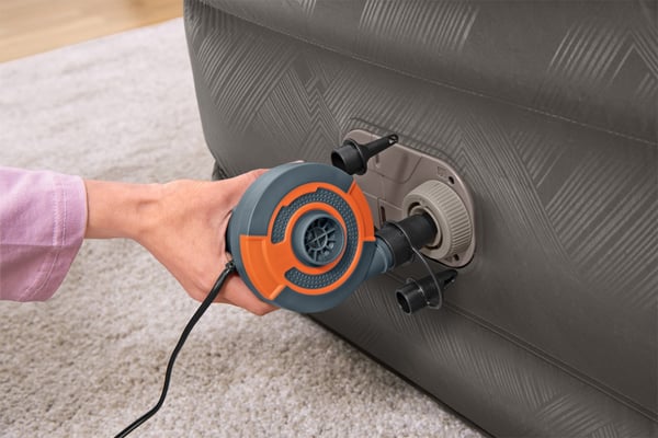 Bestway 69048 / 23 luftmadrass Enkelmadrass Grå, Vit Unisex