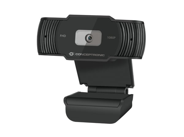 Conceptronic AMDIS 1080P FHD webcam 1920 x 1080 pixel USB 2.0 Sort Conceptronic AMDIS 1080P FHD webcam 1920 x 1080 pixel USB 2.0 Sort