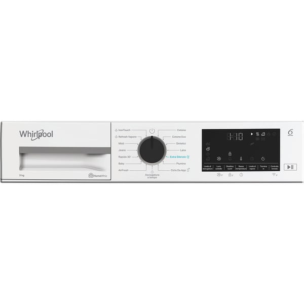 Whirlpool C WD R49M WBS IT tørretumbler Fritstående Front-læsning 9 kg Hvid