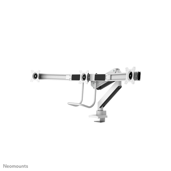 Neomounts NM-D775DX3WHITE fäste och ställ till bildskärm 68,6 cm (27") Bord Vit