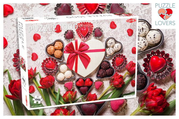 Tactic Sweets for My Sweet 1000 pcs Puslespil 1000 stk Kunst