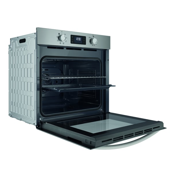 Indesit IO 255H X 71 L Rustfrit stål