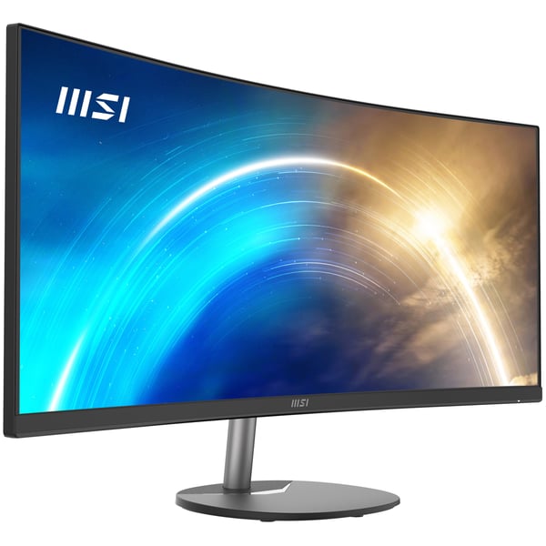 MSI Pro MP341CQ platta pc-skärmar 86,4 cm (34") 3440 x 1440 pixlar UltraWide Quad HD Svart